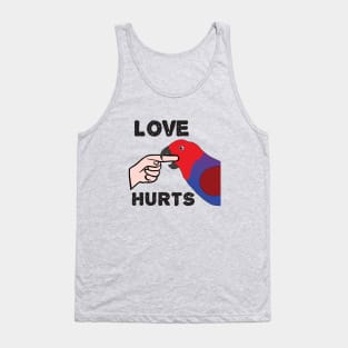 Love Hurts - Eclectus Parrot Female Tank Top